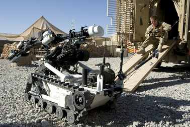 Military Bomb Defusal Robot