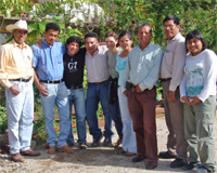 Mexican research collaborators with Dr. Eakin in Chiapas, Mexico