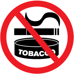 Tobacco free poster